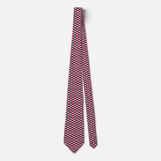 Netherlands Flag Hearts Tie