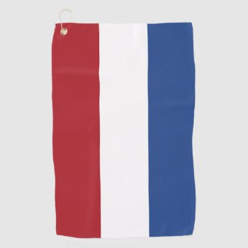 Netherlands Flag  Holland  Dutch Golf Towel by YLGraphics at Zazzle