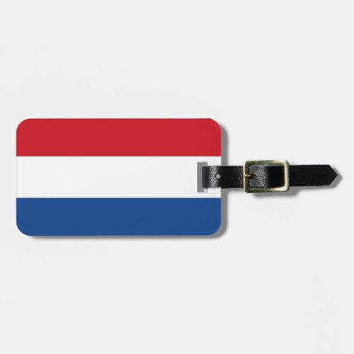 Netherlands Flag Holland Dutch Luggage Tag