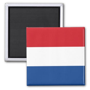Netherlands Flag  Holland  Dutch Magnet by YLGraphics at Zazzle
