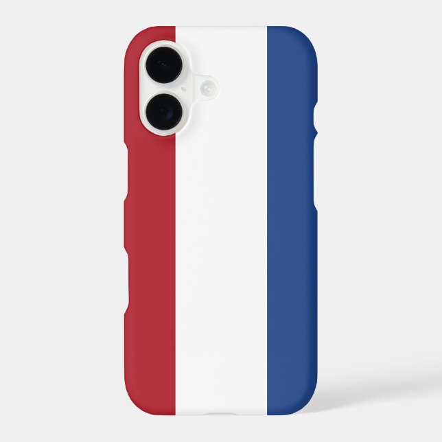 Netherlands Flag Iphone Case (Back)