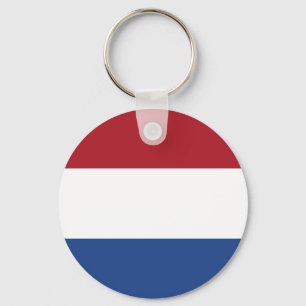 Netherlands Flag Keychain