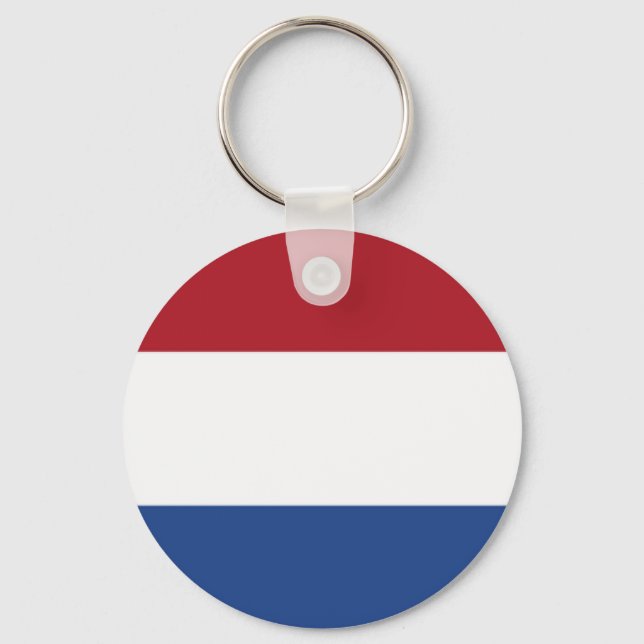 Netherlands Flag Keychain (Front)