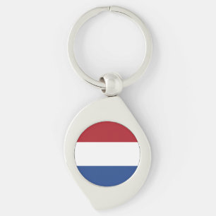 Netherlands Flag Keychain