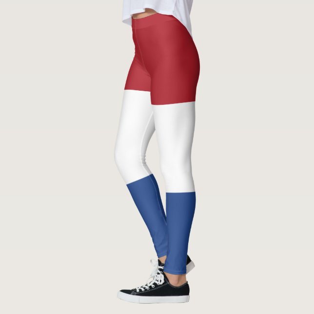 Netherlands Flag Leggings (Left)