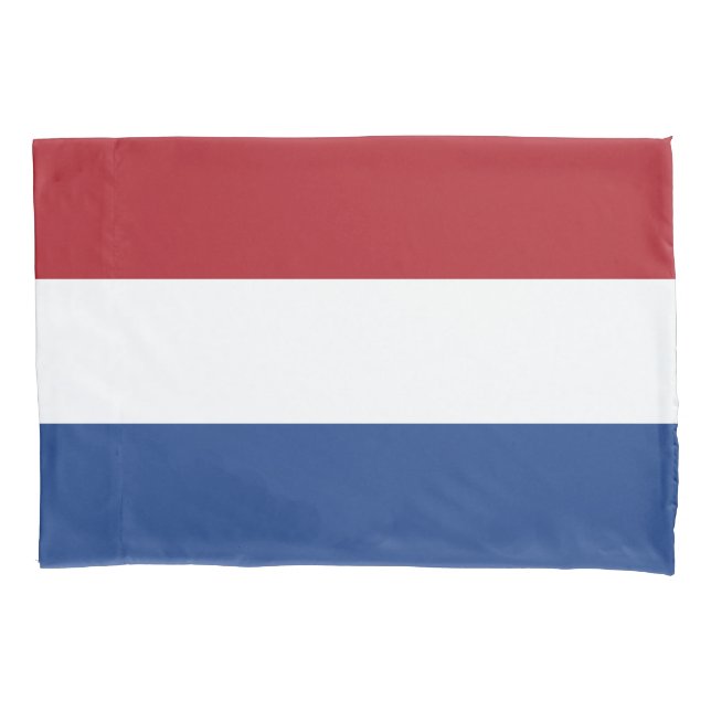 Netherlands Flag Pillow Case (Front)