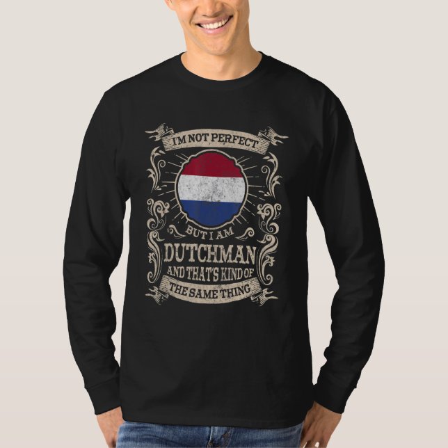 Netherlands Flag Proud Dutch People Men & Women 1 T-Shirt (Front)