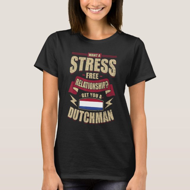 Netherlands Flag Proud Dutch People Men & Women 2 T-Shirt (Front)