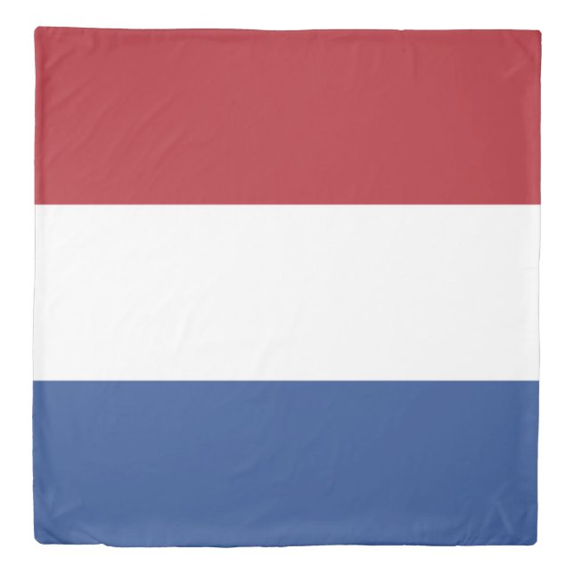 Netherlands Flag qccnt Duvet Cover (Front)