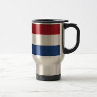 Netherlands flag: Red White Blue Stripes