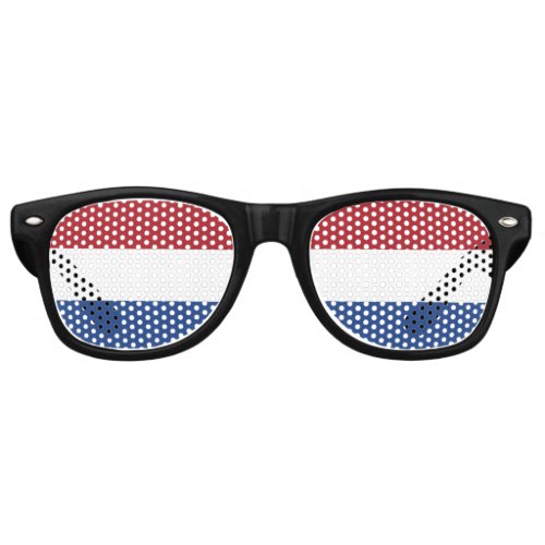 Netherlands Flag Retro Sunglasses