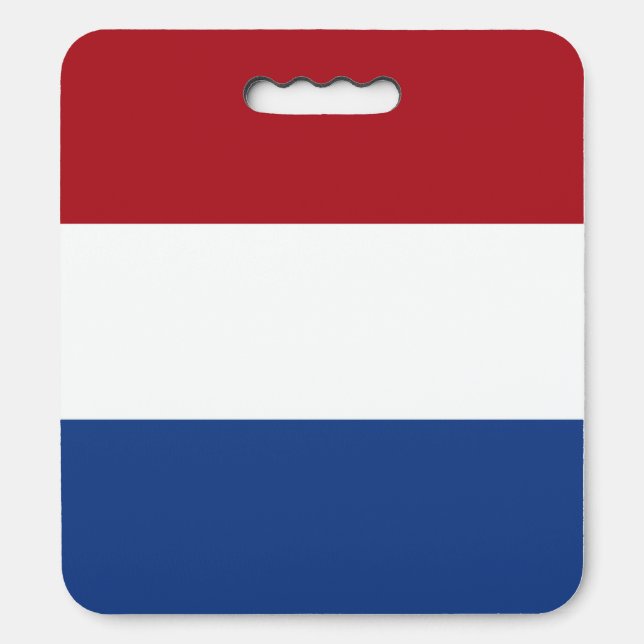 Netherlands Flag Seat Cushion (Front Vertical)
