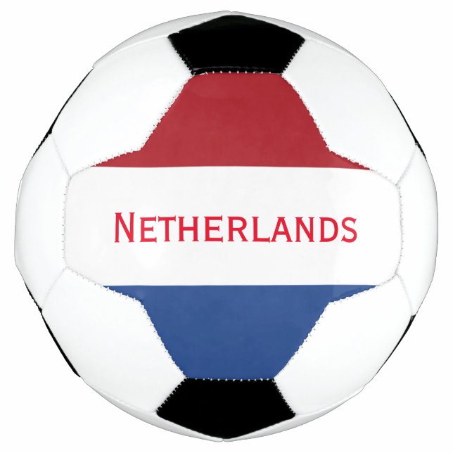 Netherlands Flag Soccer Ball (Front)