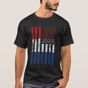 Netherlands Flag Soccer Dutch Football Fans T-Shirt