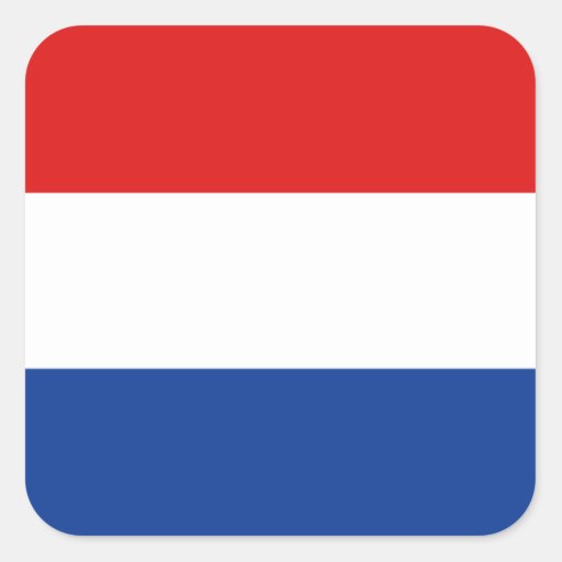 Netherlands Flag Sticker | Zazzle