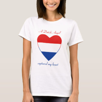 Netherlands Flag Sweetheart T-Shirt