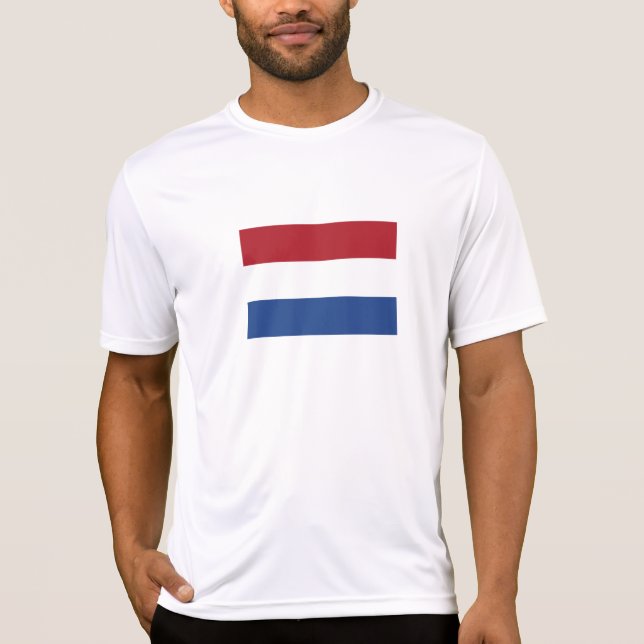 Netherlands Flag T-Shirt (Front)