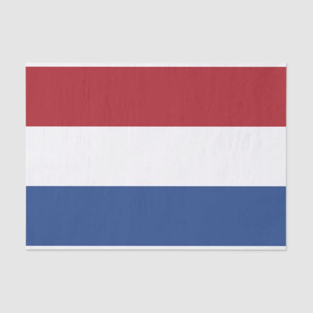 Netherlands Flag Tissue Paper (Front)