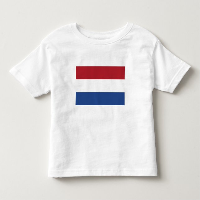 Netherlands Flag Toddler T-shirt (Front)