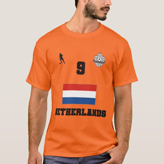 Netherlands Football Soccer National Team T-Shirt (Front)