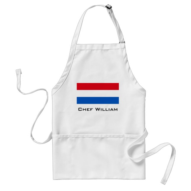 Netherlands Holland Flag Adult Apron (Front)