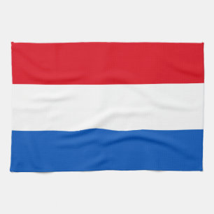 Netherlands Holland Flag Kitchen Towel