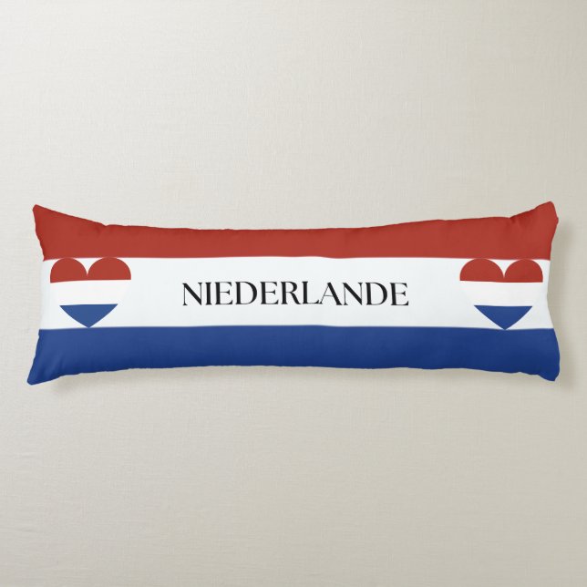 Netherlands | Holland | pouch Body Pillow (Front)