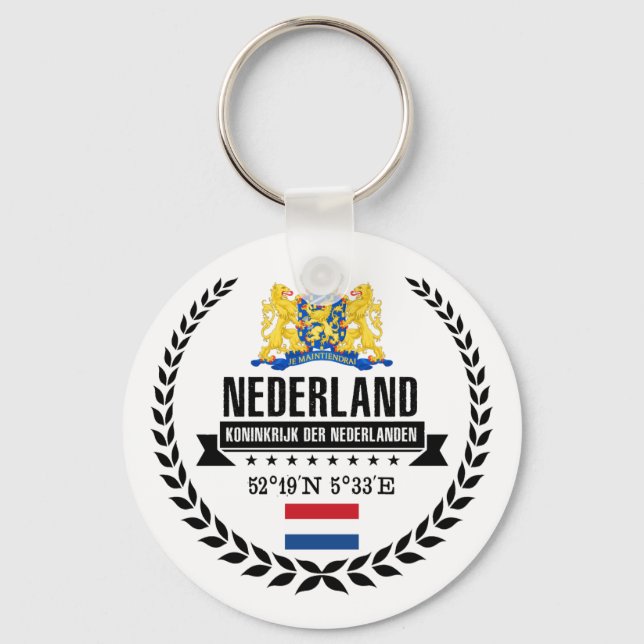Netherlands Keychain (Front)