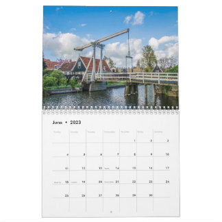 Netherlands landscapes calendar