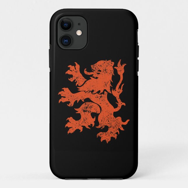 Netherlands Lion Case-Mate iPhone Case (Back)