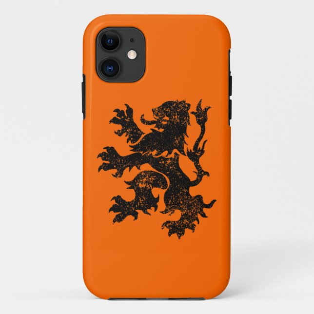 Netherlands Lion Case-Mate iPhone Case (Back)