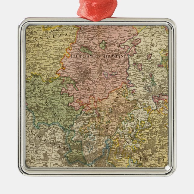 Netherlands or Low Countries Metal Ornament (Front)