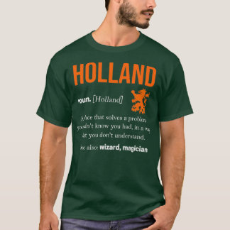 Netherlands Oranje Amsterdam Dutch Flag Holland T-Shirt