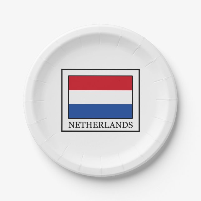 Netherlands Paper Plates (Front)