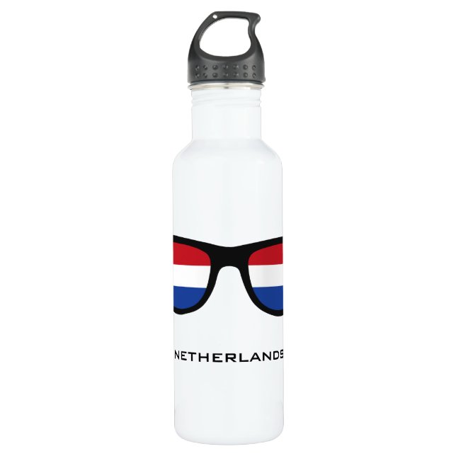 Netherlands Shades custom water bottles (Front)