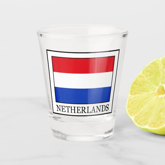 Netherlands Shot Glass (Front)