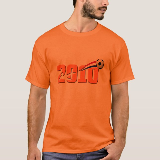 Netherlands Soccer 2010 Logo T-Shirt (Front)