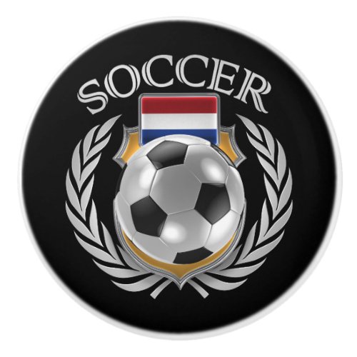 Netherlands Soccer 2016 Fan Gear Ceramic Knob