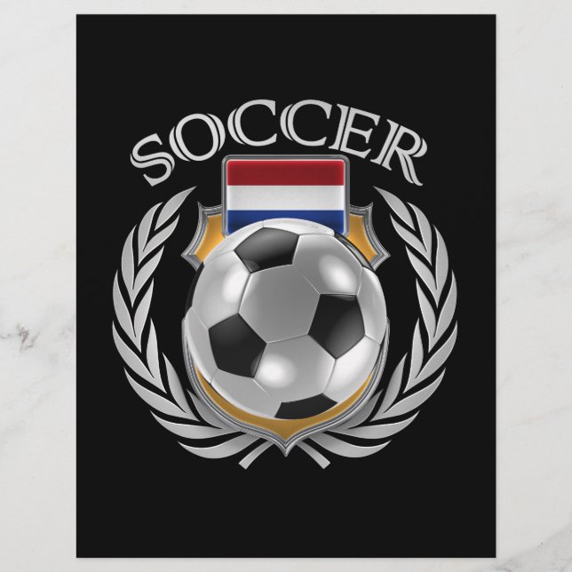 Netherlands Soccer 2016 Fan Gear Flyer (Front)