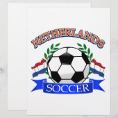 Netherlands soccer ball designs (Front/Back)