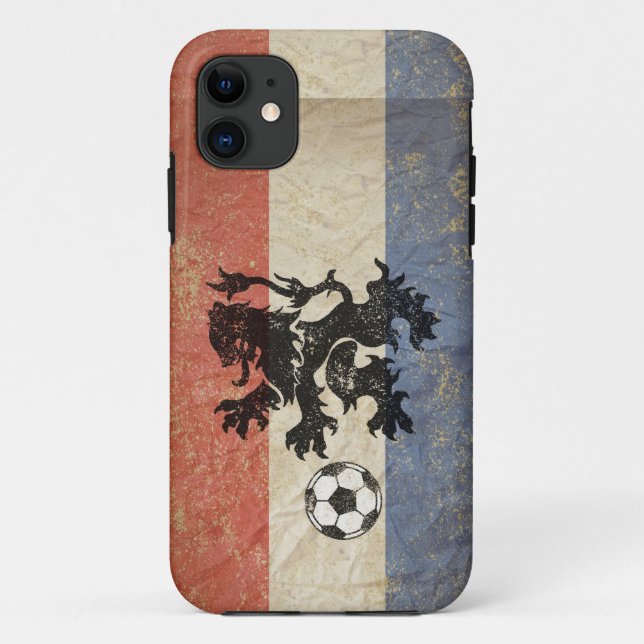 Netherlands Soccer Case-Mate iPhone Case (Back)