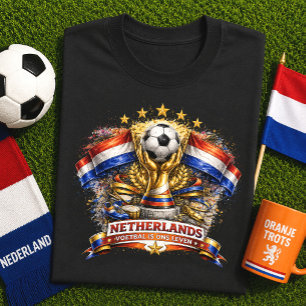 Netherlands Soccer Fan Dutch Football World Cup T-Shirt