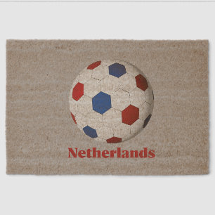 Netherlands Soccer Fiber Doormat