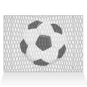 Netherlands Soccer Field Shoes Goal Greeting Card (Inside Horizontal (Top))
