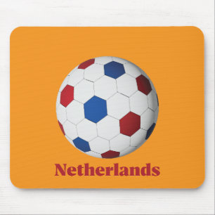 Netherlands Soccer Mouse Pad