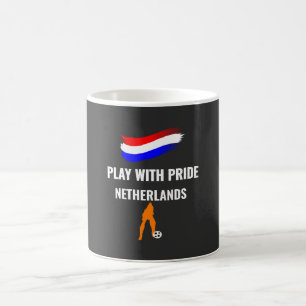Netherlands Soccer Pride 2026 Jersey Coffee Mug