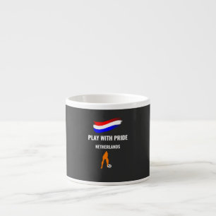 Netherlands Soccer Pride 2026 Jersey Espresso Cup