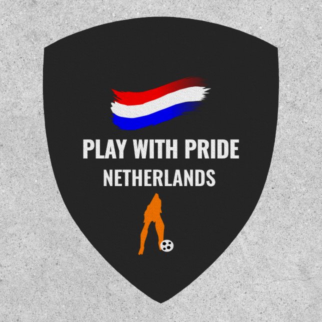 Netherlands Soccer Pride 2026 Jersey Patch (Front)