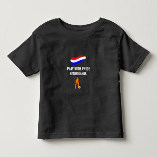 Netherlands Soccer Pride 2026 Jersey Toddler T-shirt