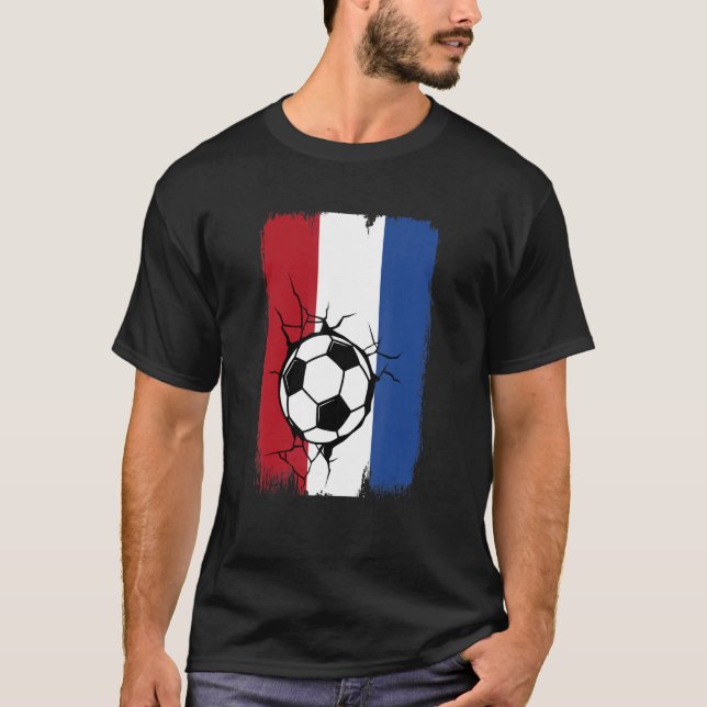 Netherlands Soccer T-Shirt (Front)